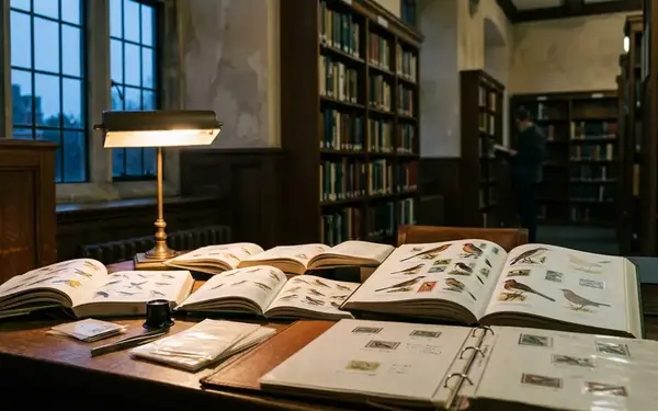 Reference Books and Field Guides for Avian Philately